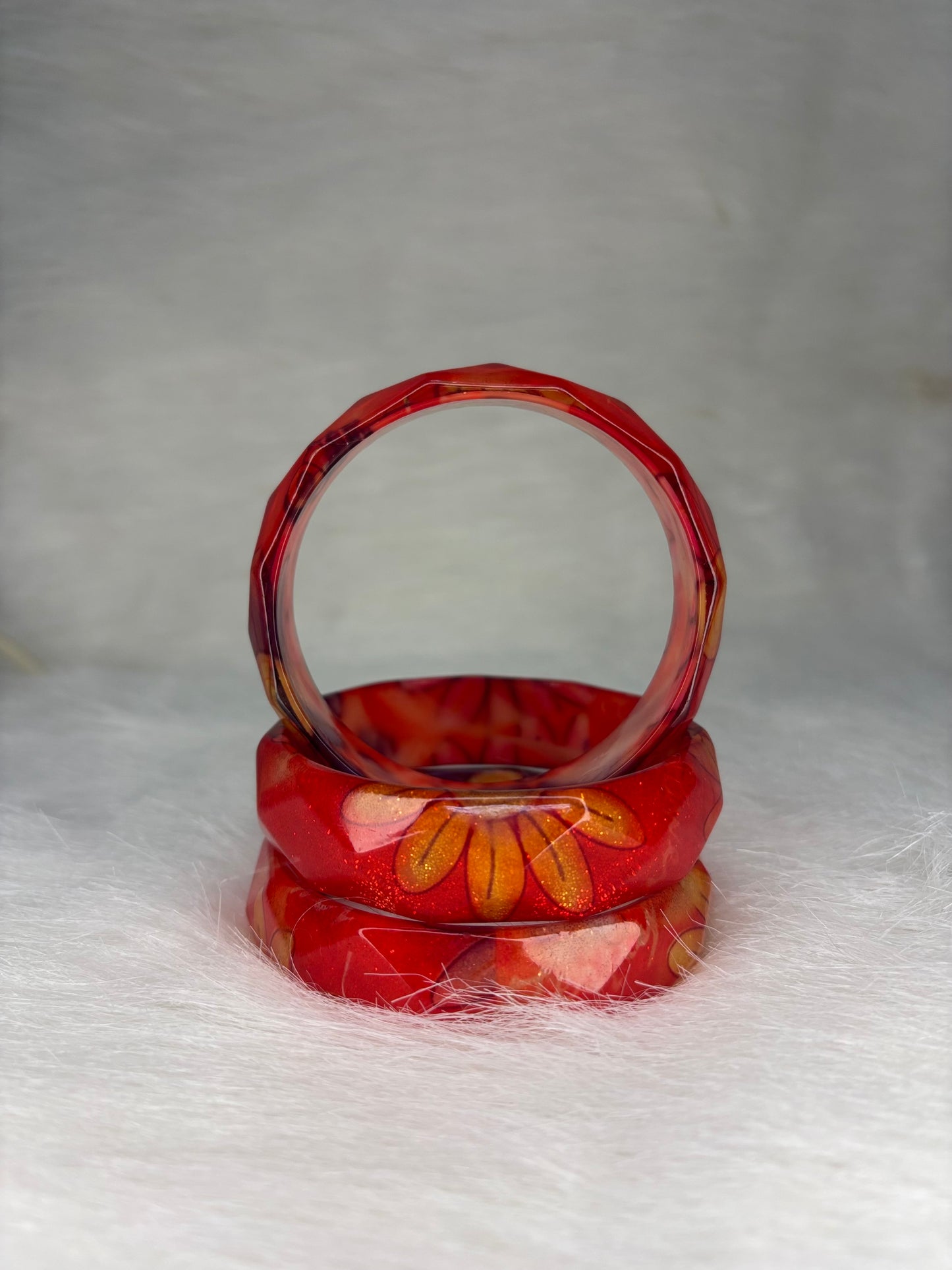 Krystalika Acrylic Bangles