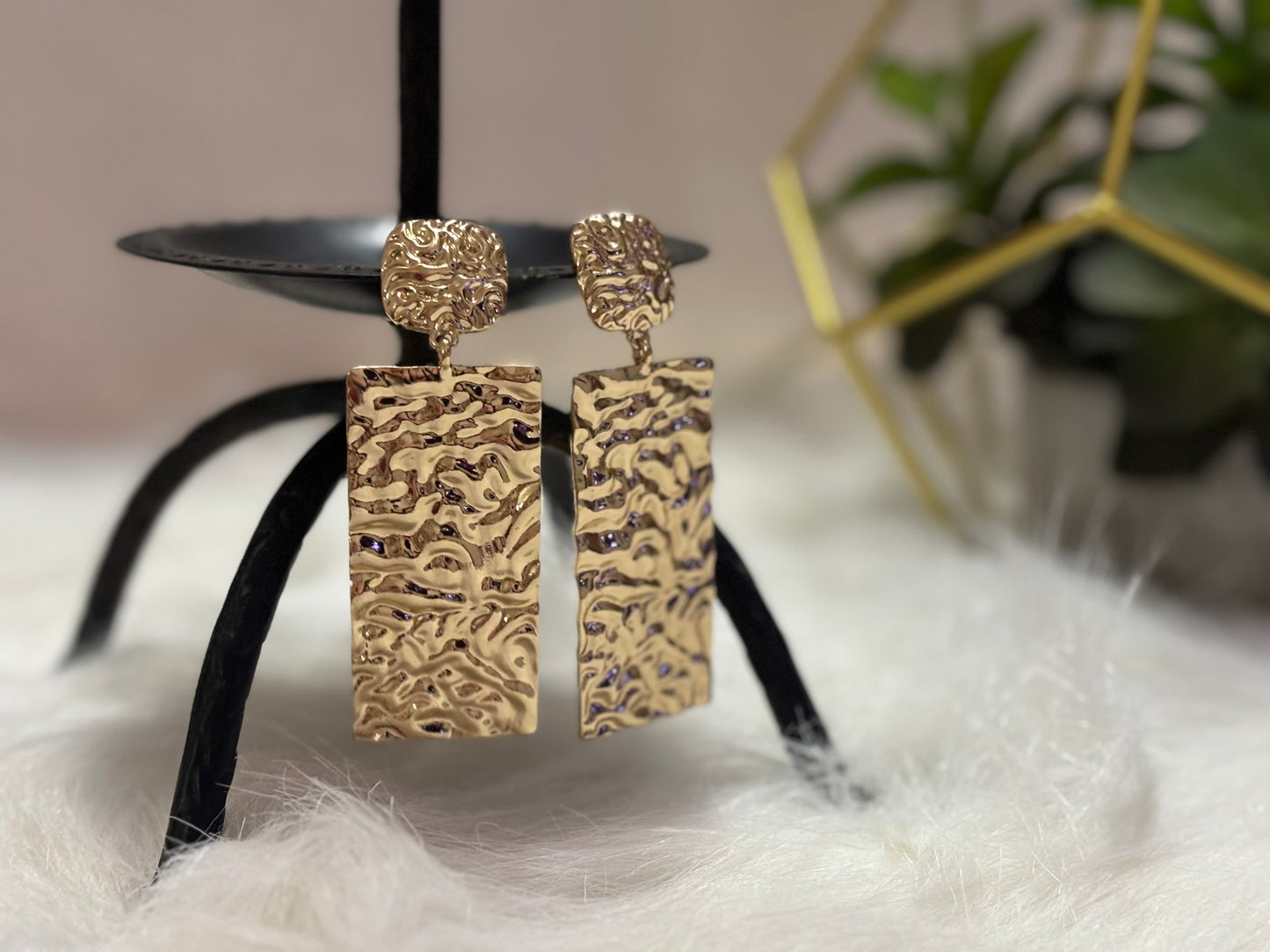 Anastasia Cuff Bracelet & Earrings Set