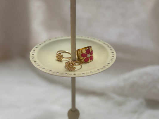 Flowers 3 Set Rings