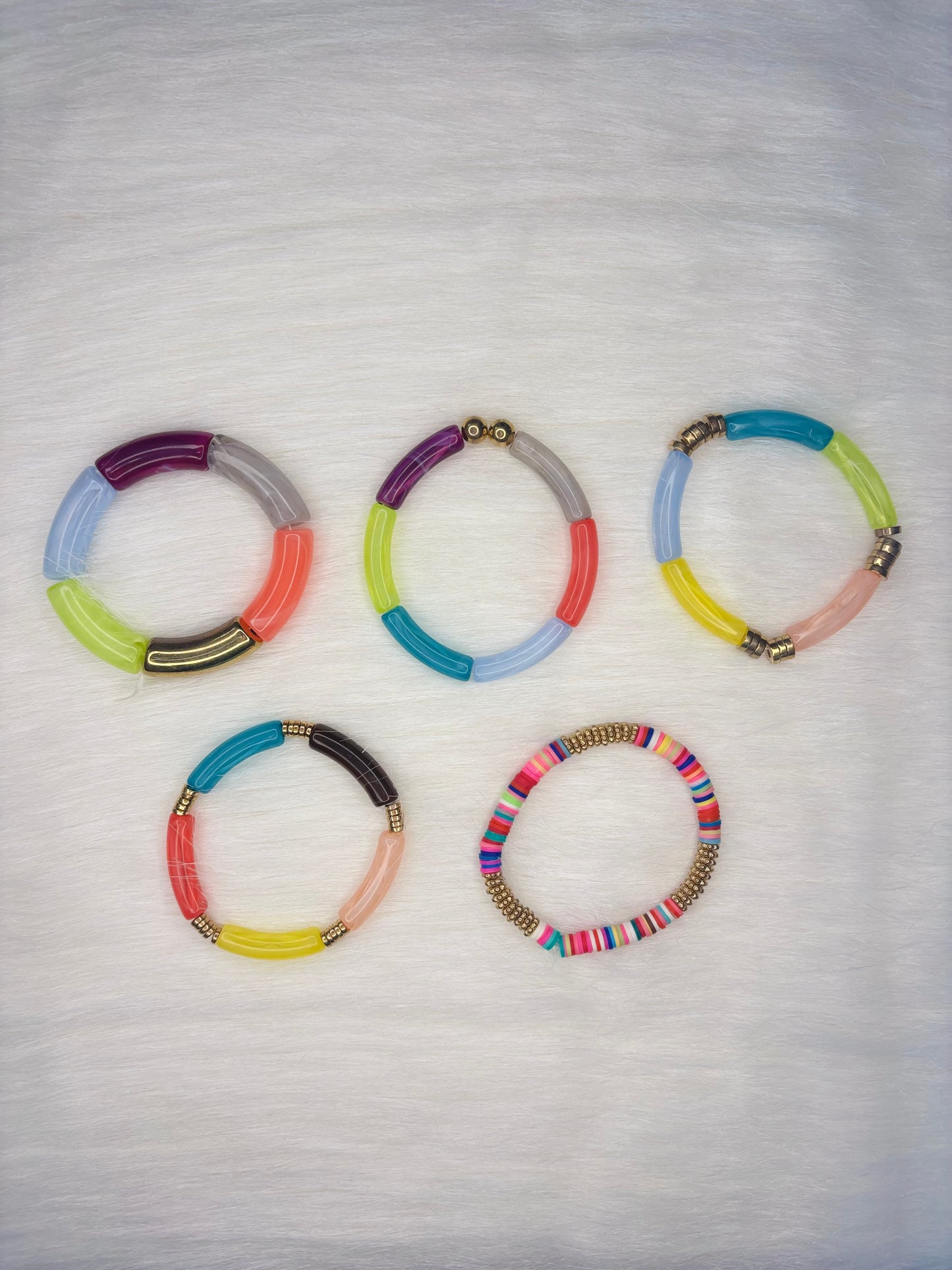 Rainbow Bracelet Set 5