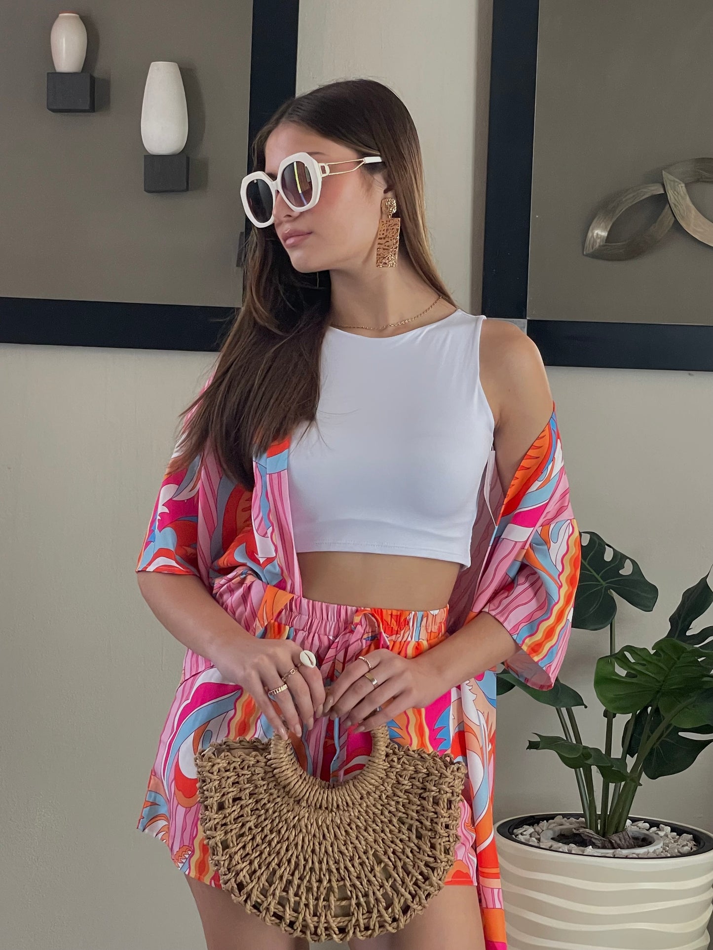 Greta Short Set Pink