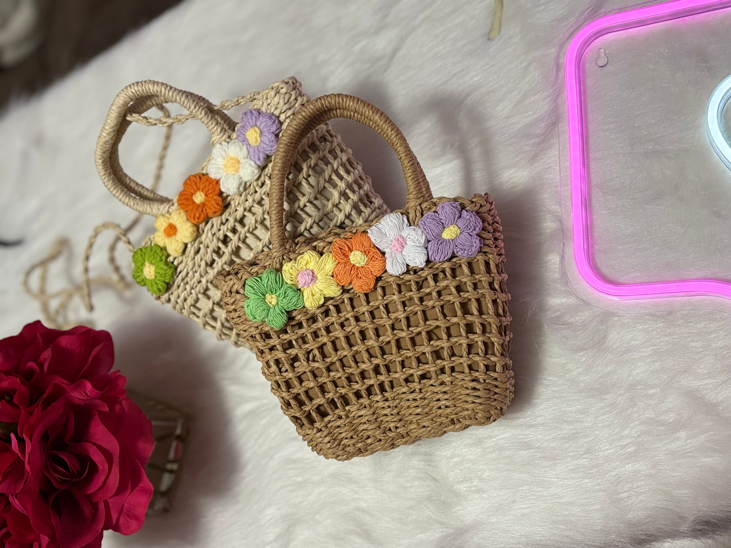 Fiona Flower Crossbody