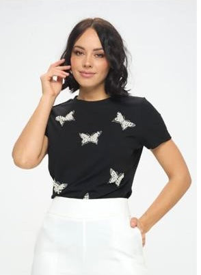 Alizee Butterfly Top