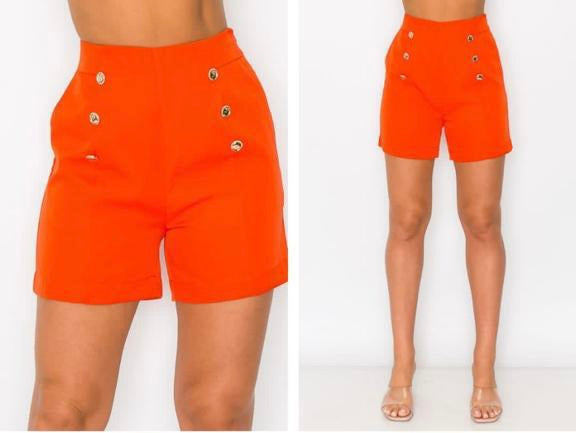 Jolie Orange Short