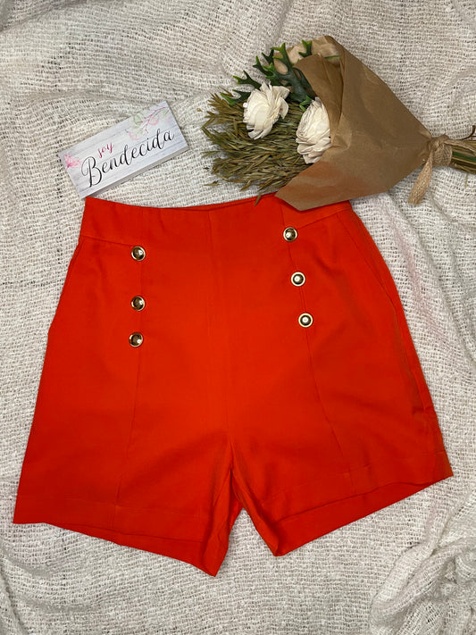 Jolie Orange Short